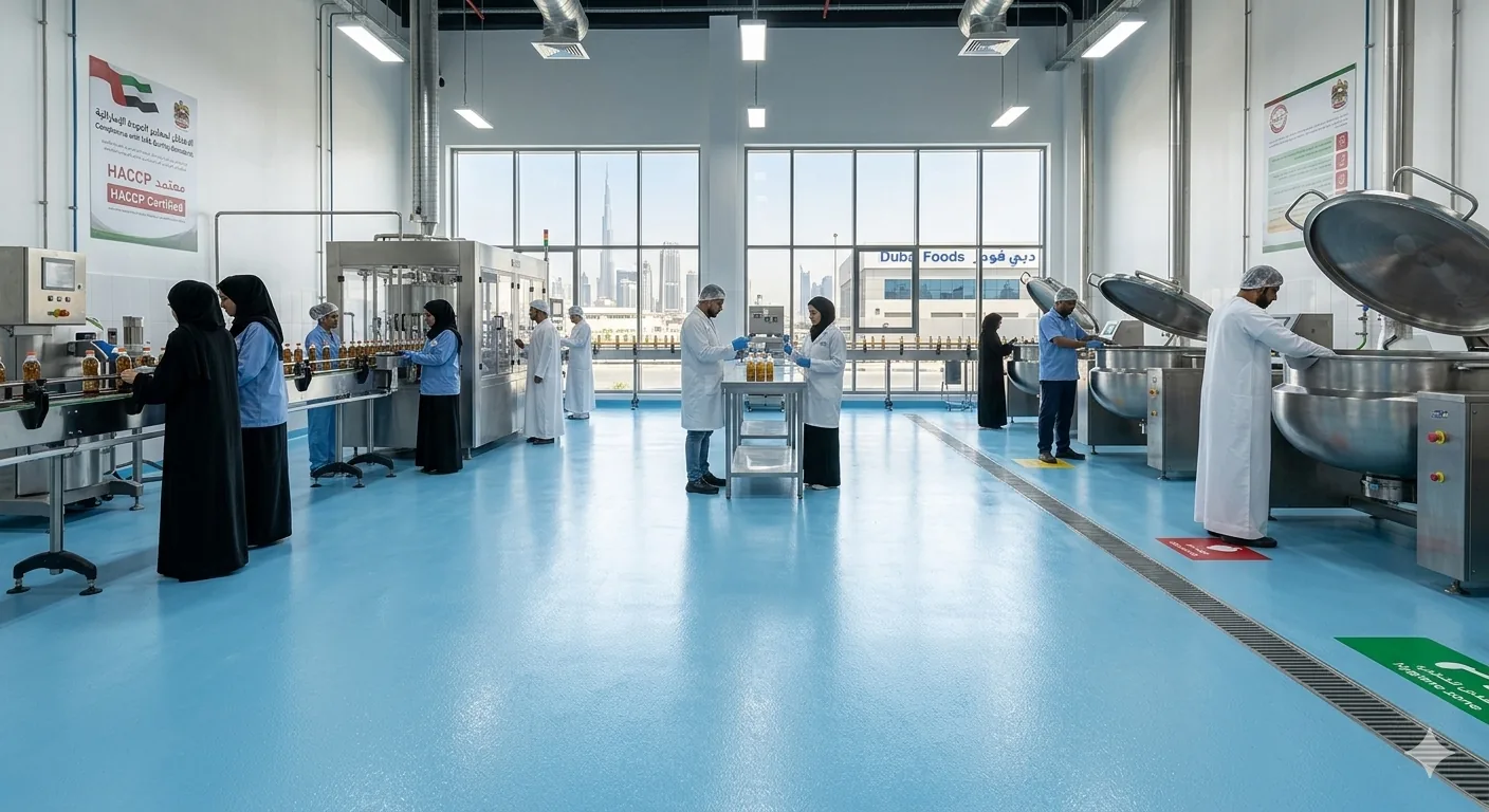 Food & beverage processing — Qatar flooring