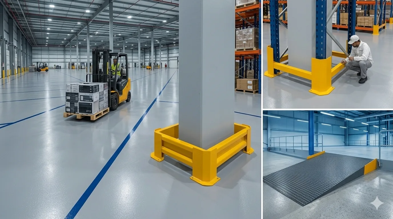 Warehouses & logistics — Qatar flooring